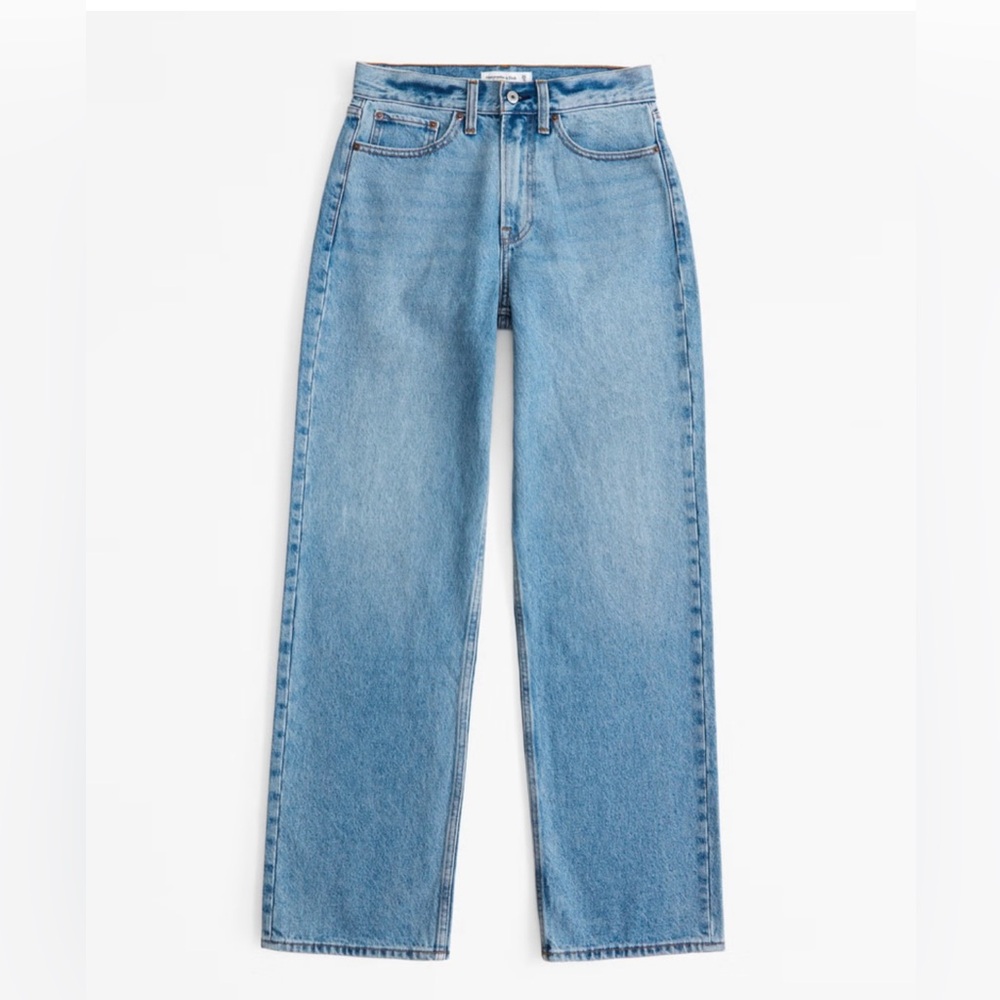 Abercrombie & Fitch Light Blue slouchy Jeans